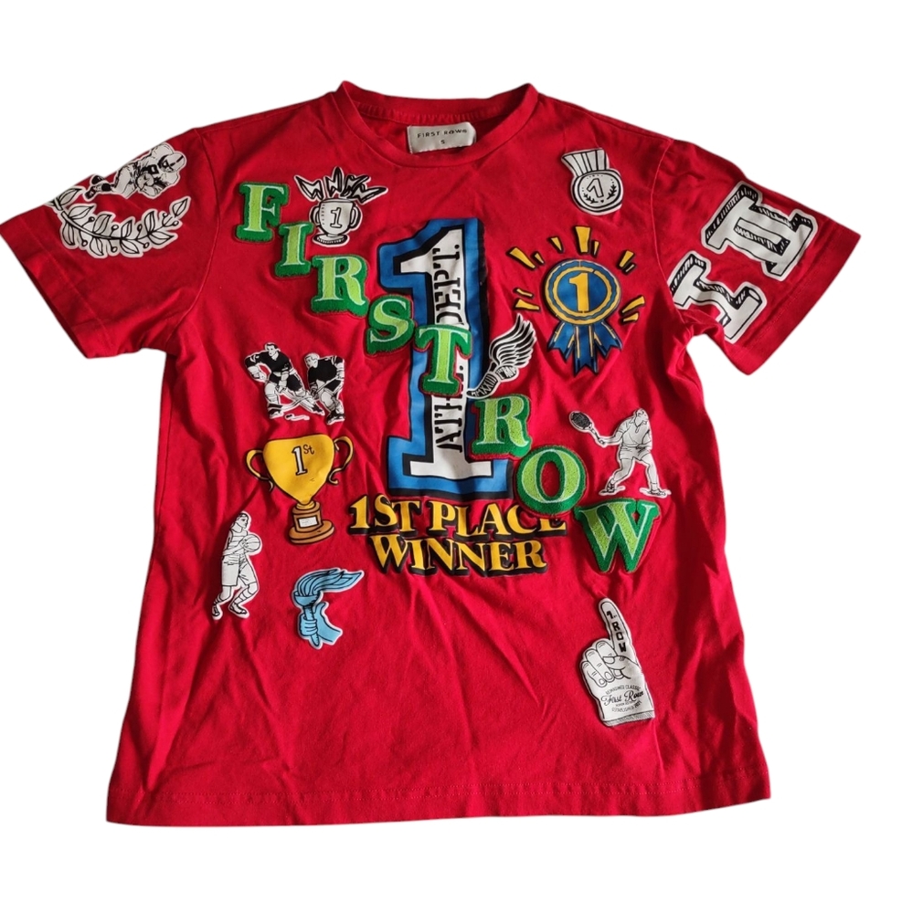 First Row Small Champion Sport Shirt Sleeve T-Shirt
